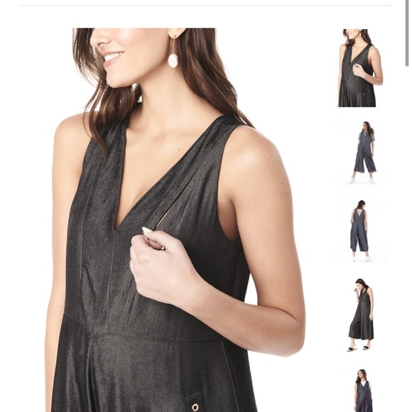 Loyal Hana maternity/nursing Ellie jumpsuit - Picture 4 of 5